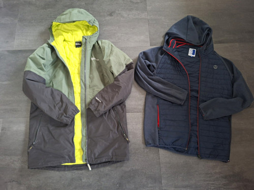 2stck jacke jack wolfskin - 2stck.,